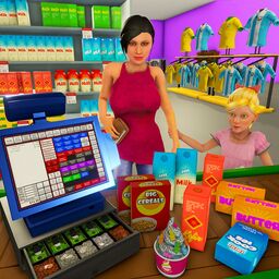 超市杂货店购物游戏3d手机版