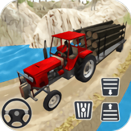 农村拖拉机耕作游戏(rural tractor farming)