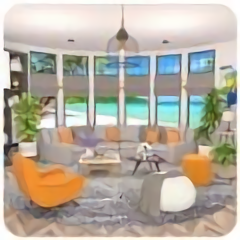 现代海滨别墅设计游戏(modern beach house)